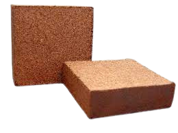 Illustrative Compressed cocopeat block · 5 kg product design